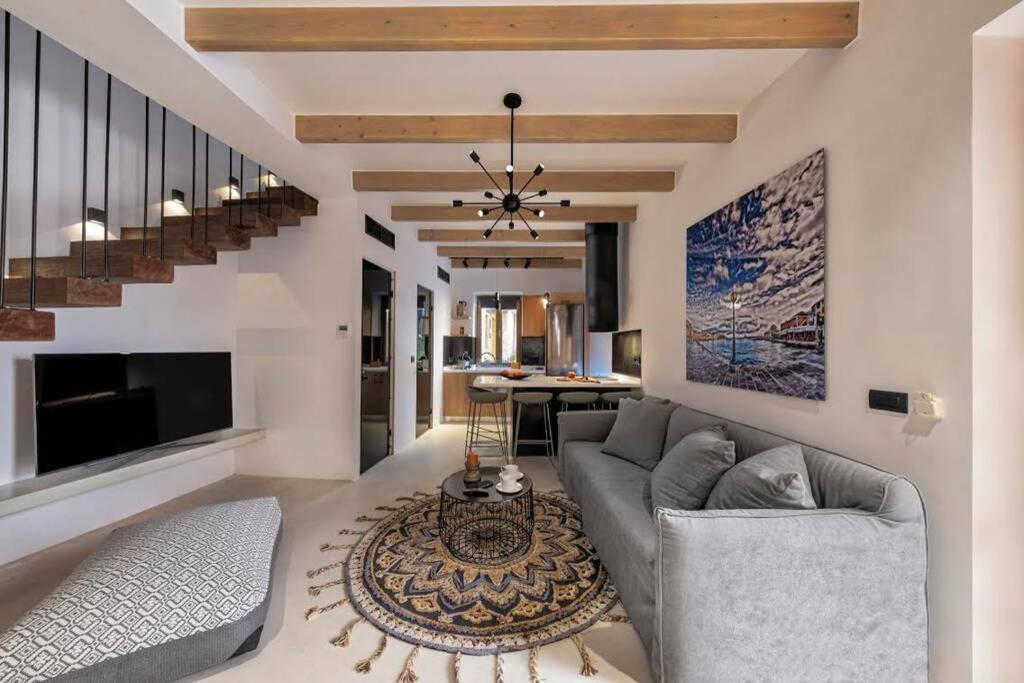 Villa Casa Eva With Outdoor Heated Jacuzzi And Hamam Chania  Exterior foto
