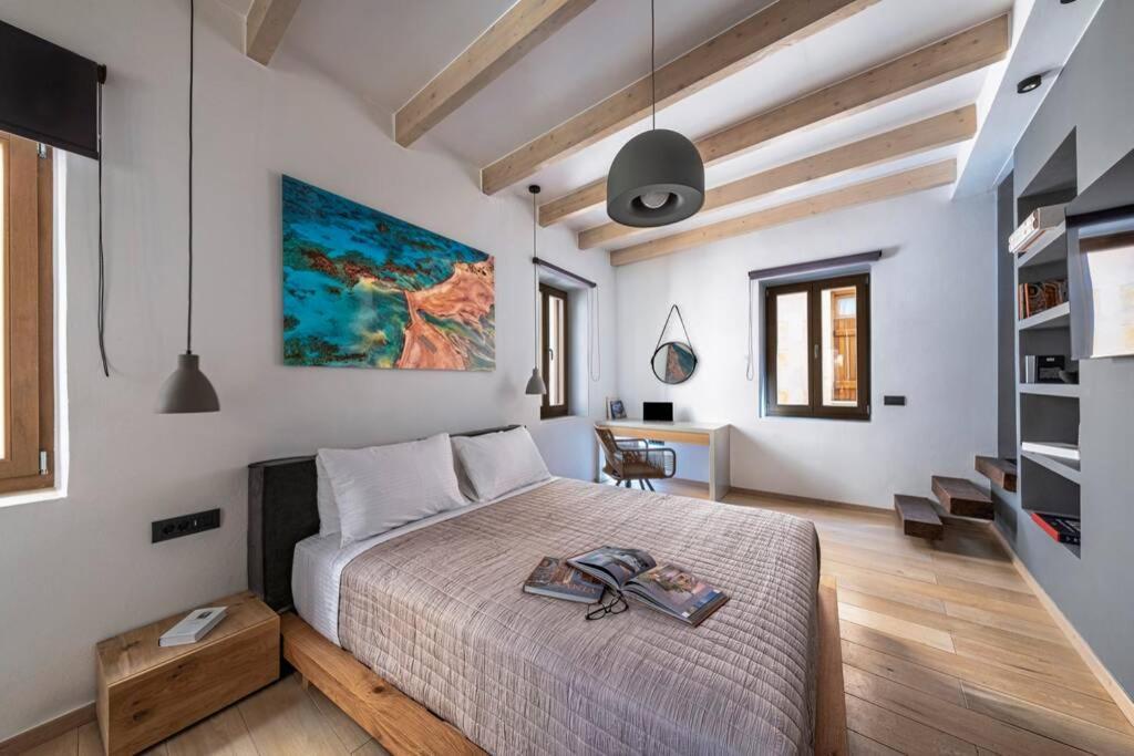 Villa Casa Eva With Outdoor Heated Jacuzzi And Hamam Chania  Exterior foto
