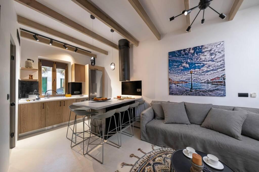 Villa Casa Eva With Outdoor Heated Jacuzzi And Hamam Chania  Exterior foto